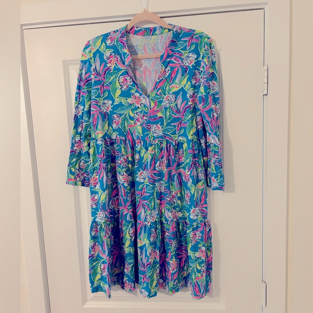 Lilly Pulitzer sleeves dress M
